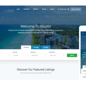 Sitio web profesional para inmobiliarios e identidad coporativa